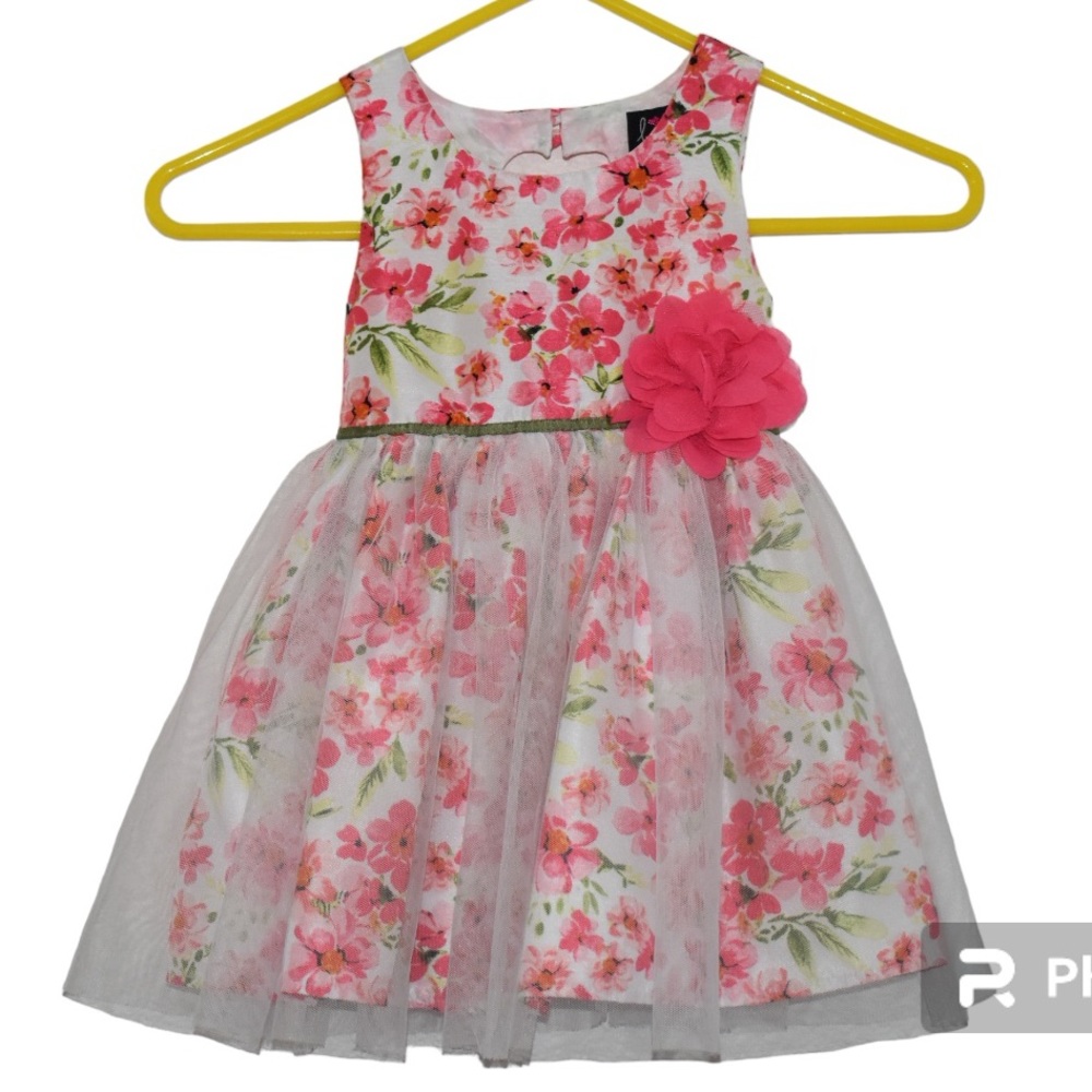 Floral dress 4t little girls - Picture 1 of 8